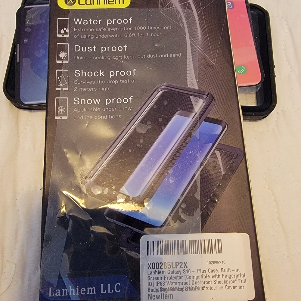 New Samsubf S10+ protective waterproof, shock proof case